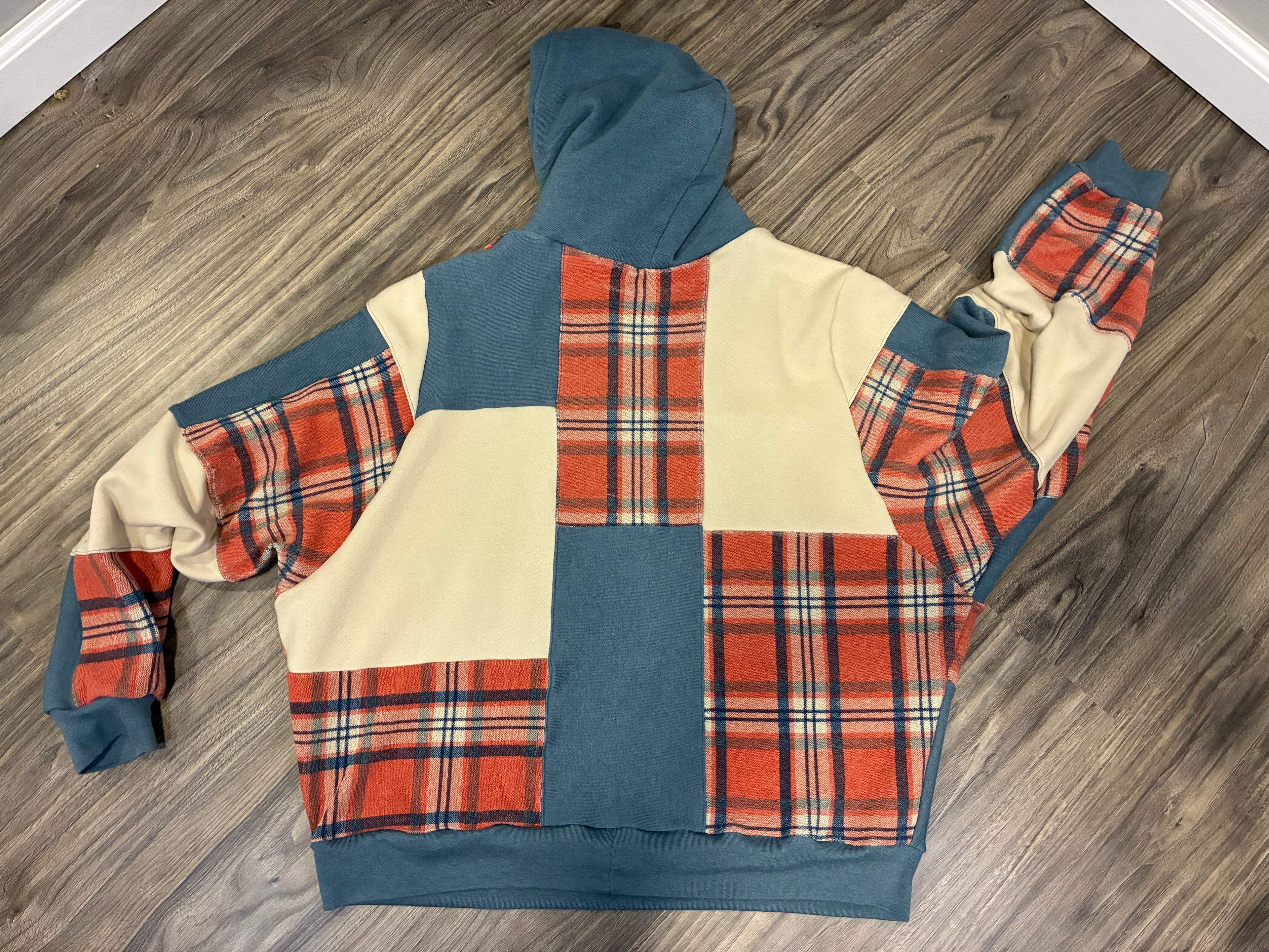 90’s Flannel Sweatshirt (M) (SOLD)