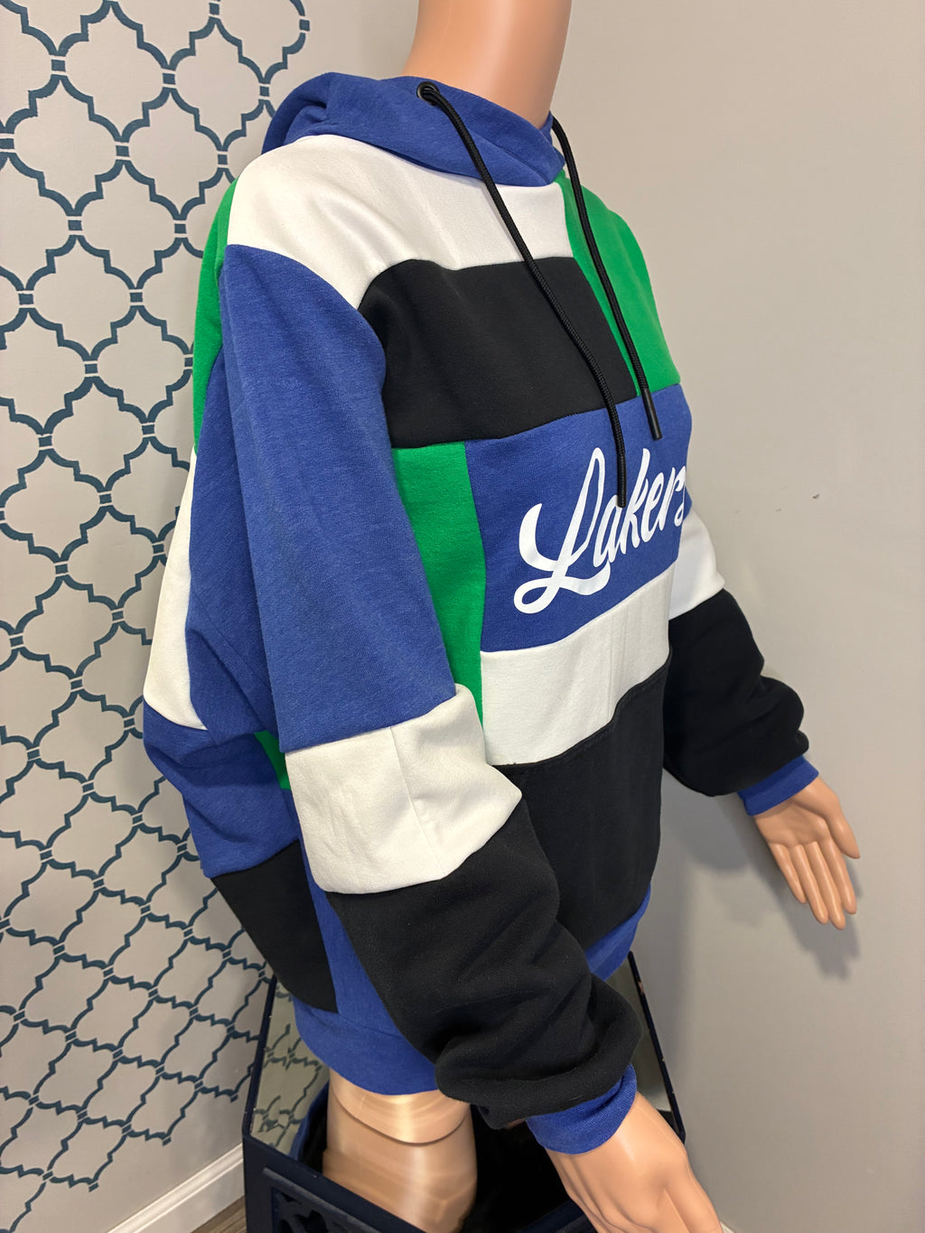 Laker Pride Block Hoodie (L) (SOLD)