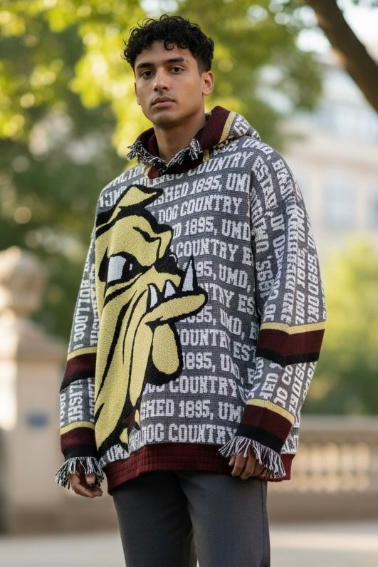 UMD Bulldogs Blanket Pullover (XL)