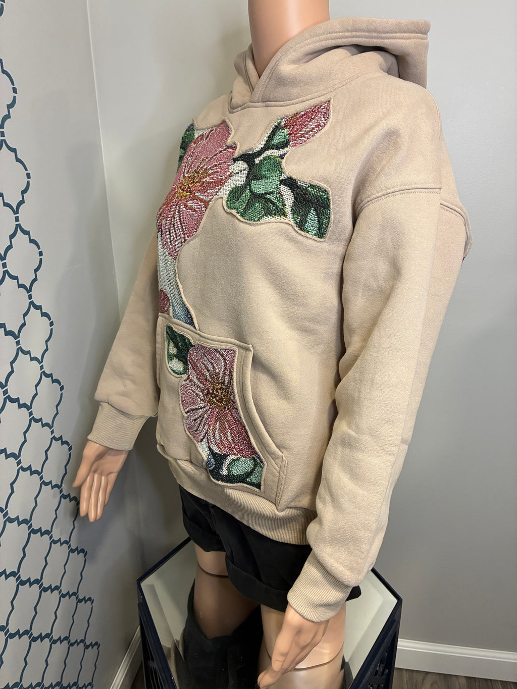 Flowers all Around Hoodie (S) (SOLD)