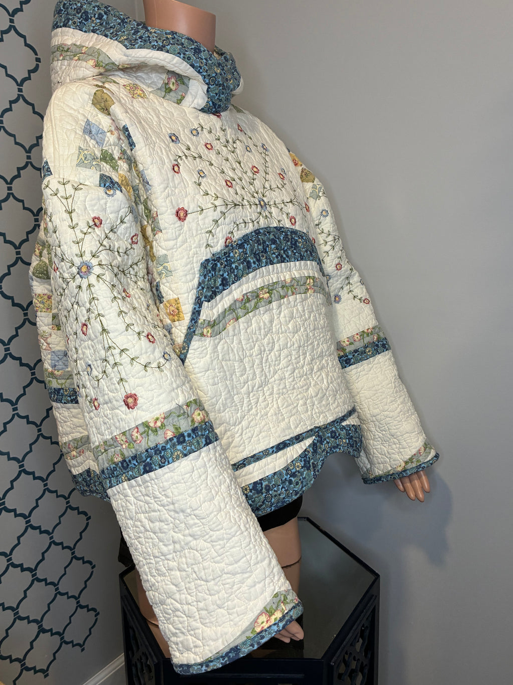 Swedish Quilted Hoodie (XL) - (SOLD)