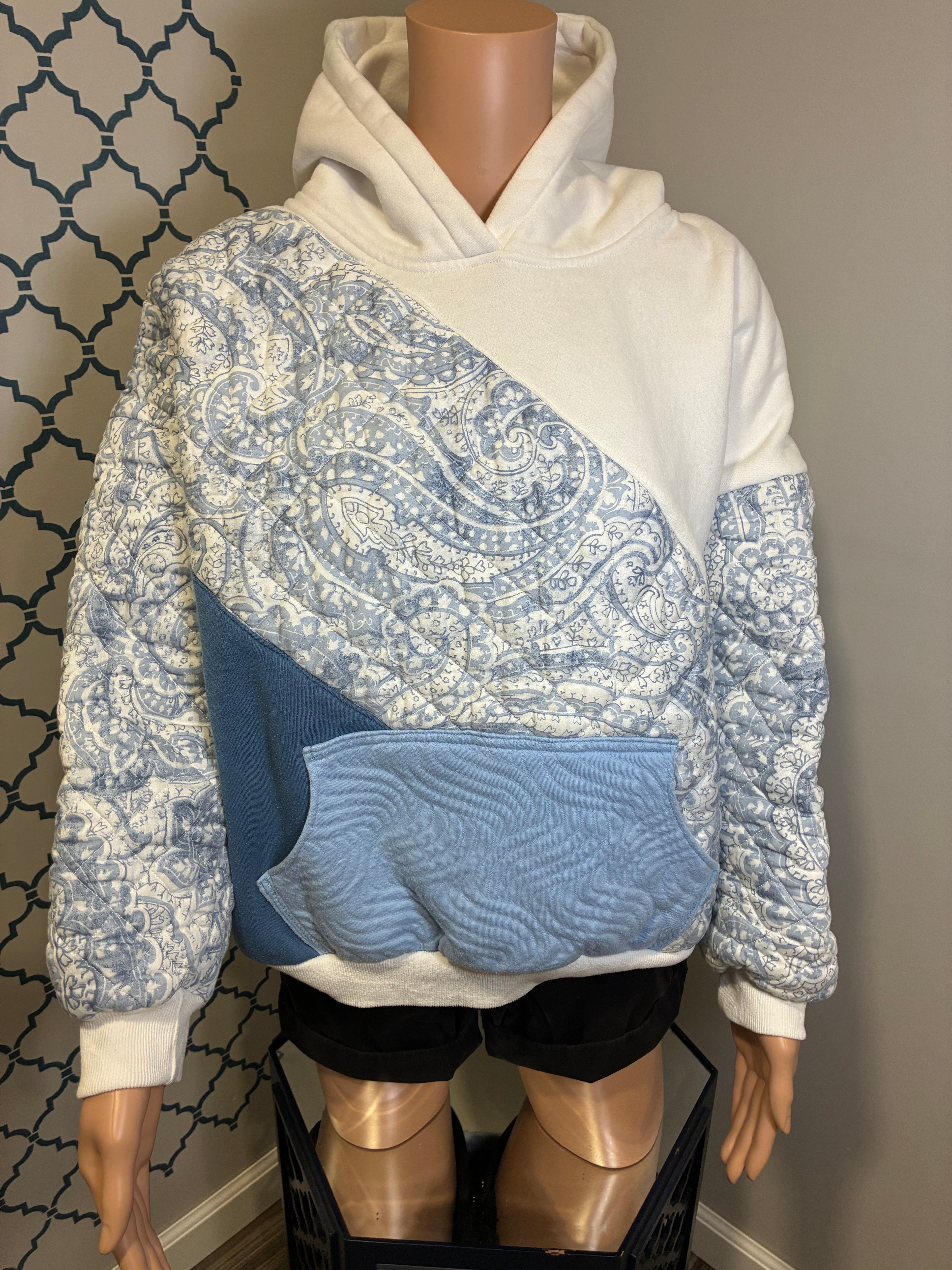 Blue Waves Hoodie (M)