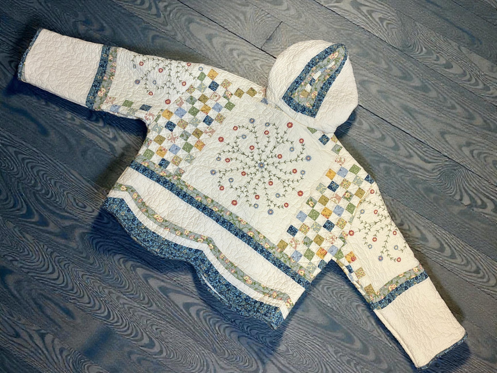 Swedish Quilted Hoodie (XL) - (SOLD)