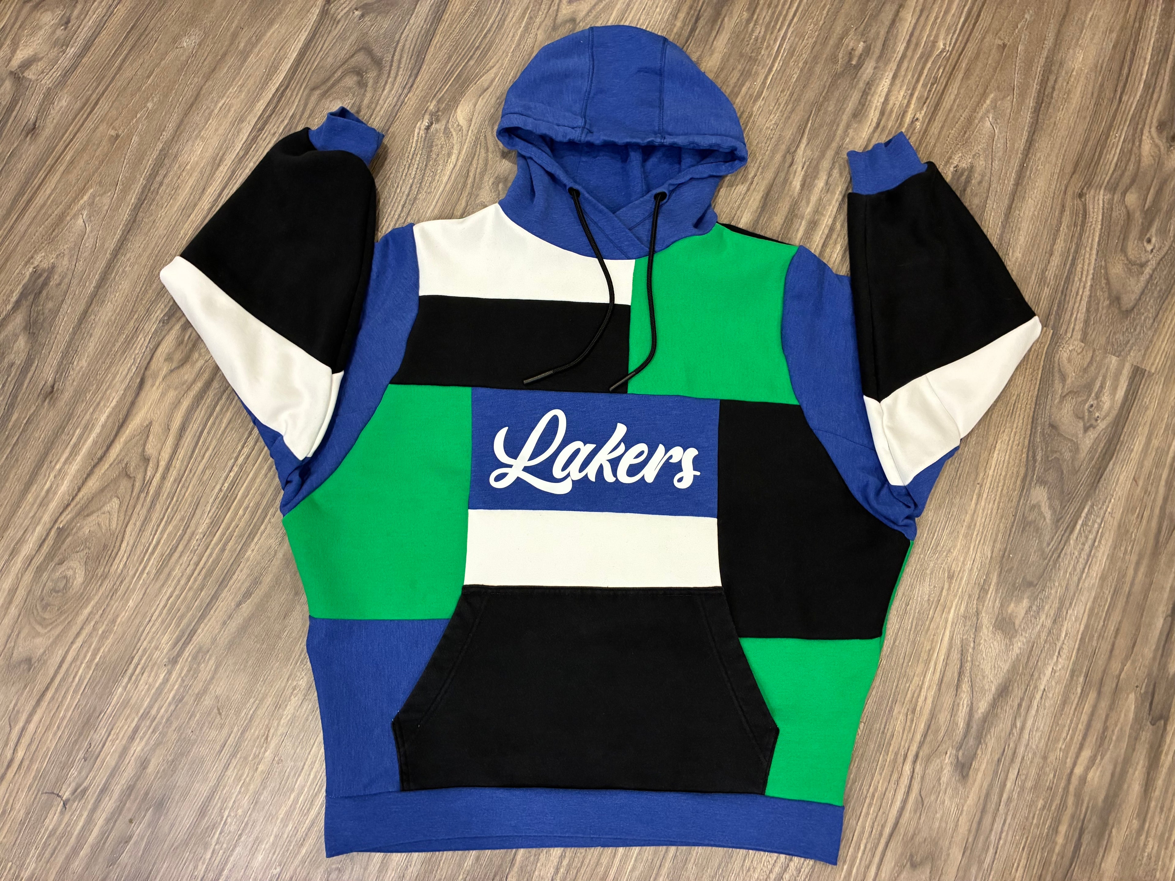 Laker Pride Block Hoodie (L) (SOLD)