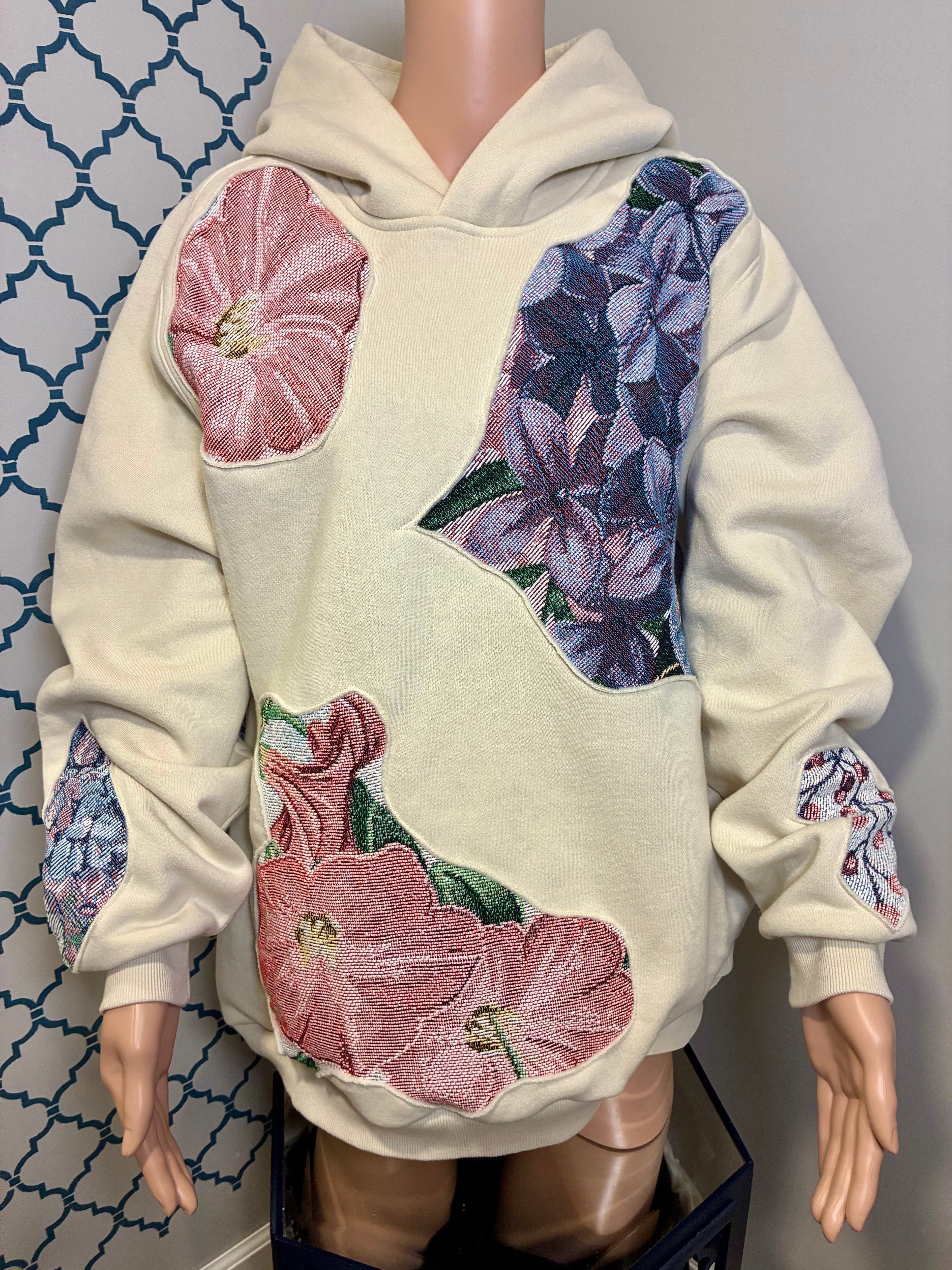 Bloom-blanket Sweatshirt (XL) (SOLD)
