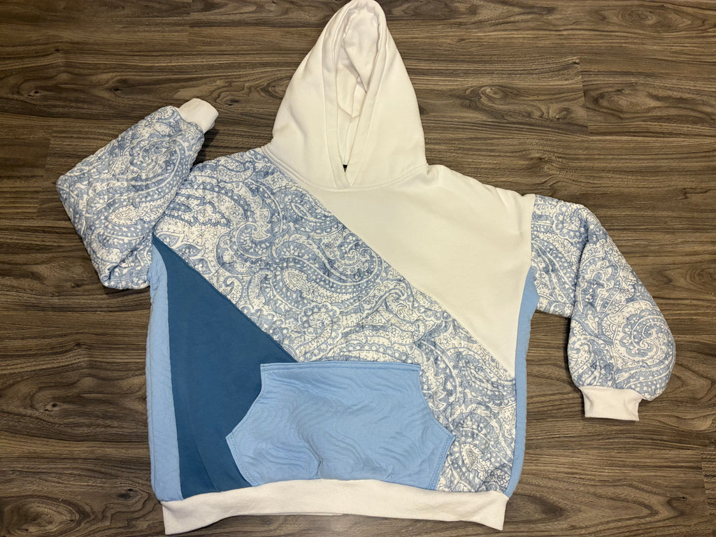 Blue Waves Hoodie (M)