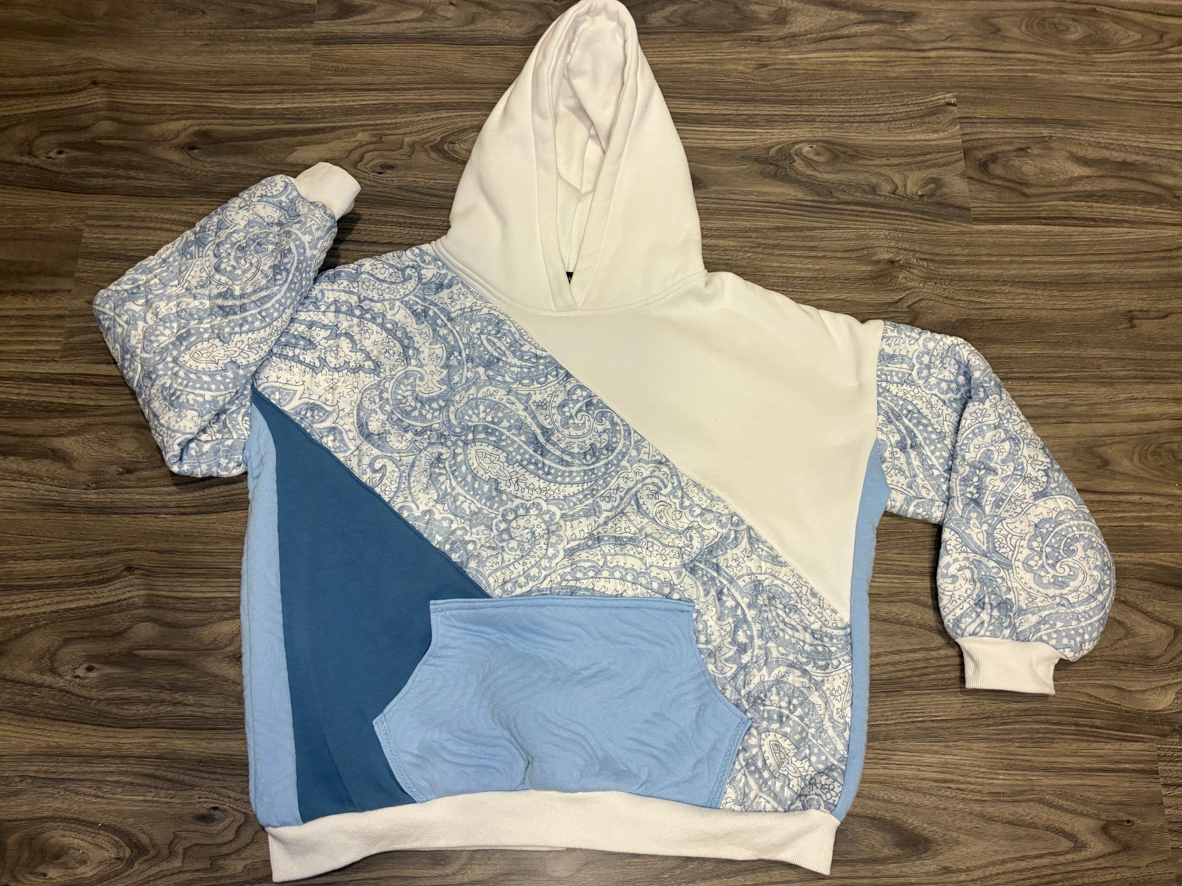 Blue Waves Hoodie (M)