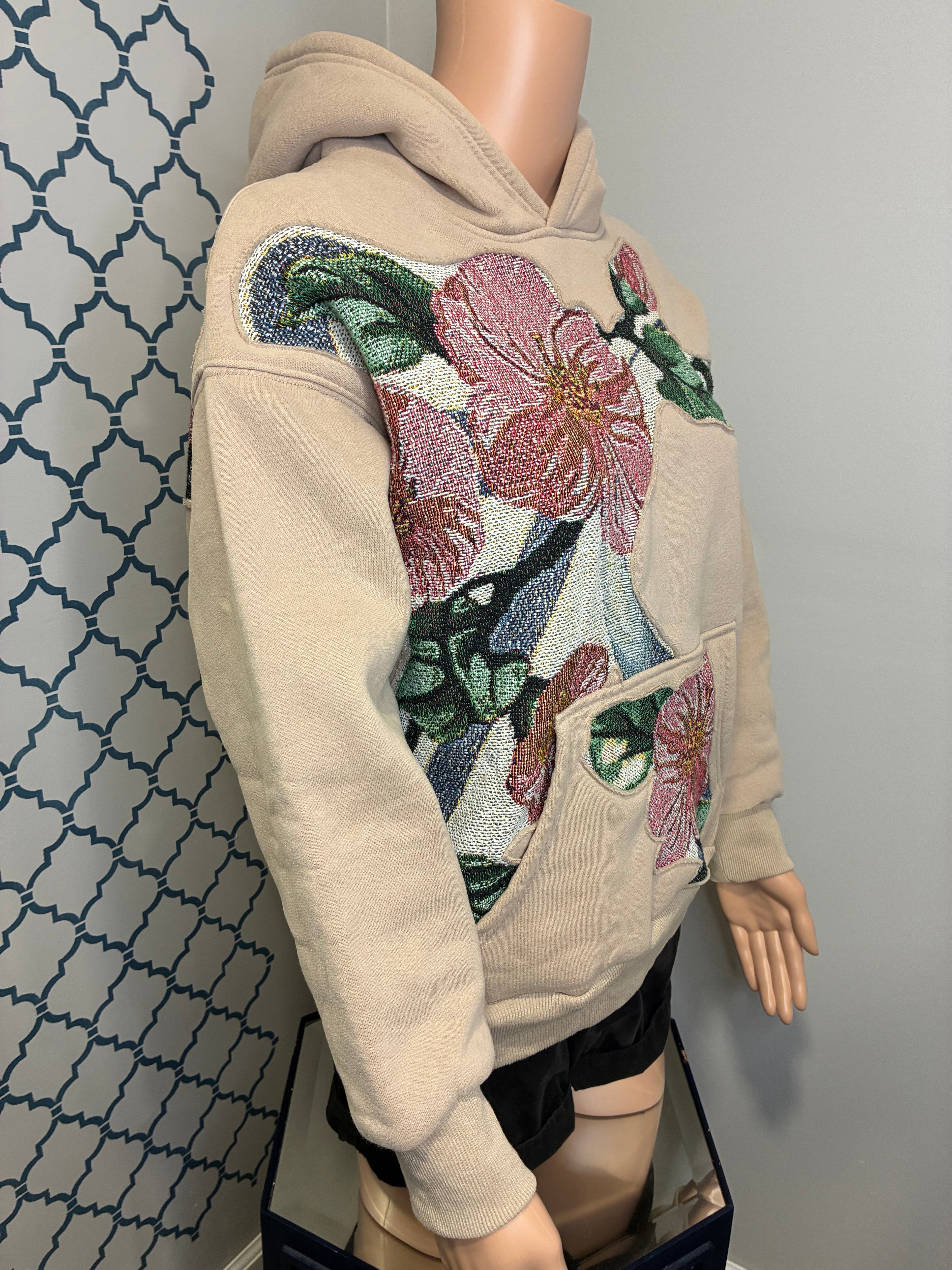 Flowers all Around Hoodie (S) (SOLD)