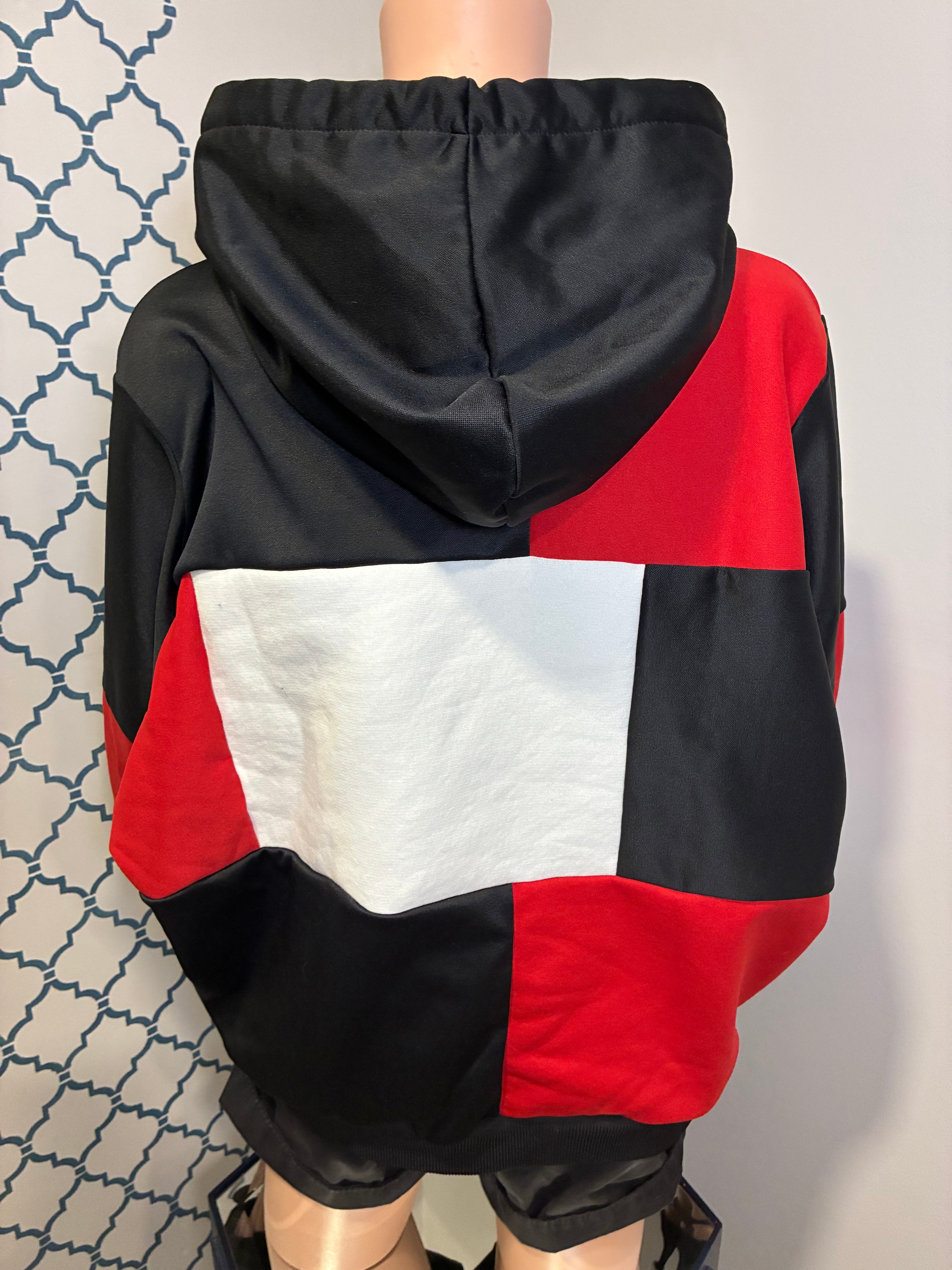 American Flag Hoodie (L)