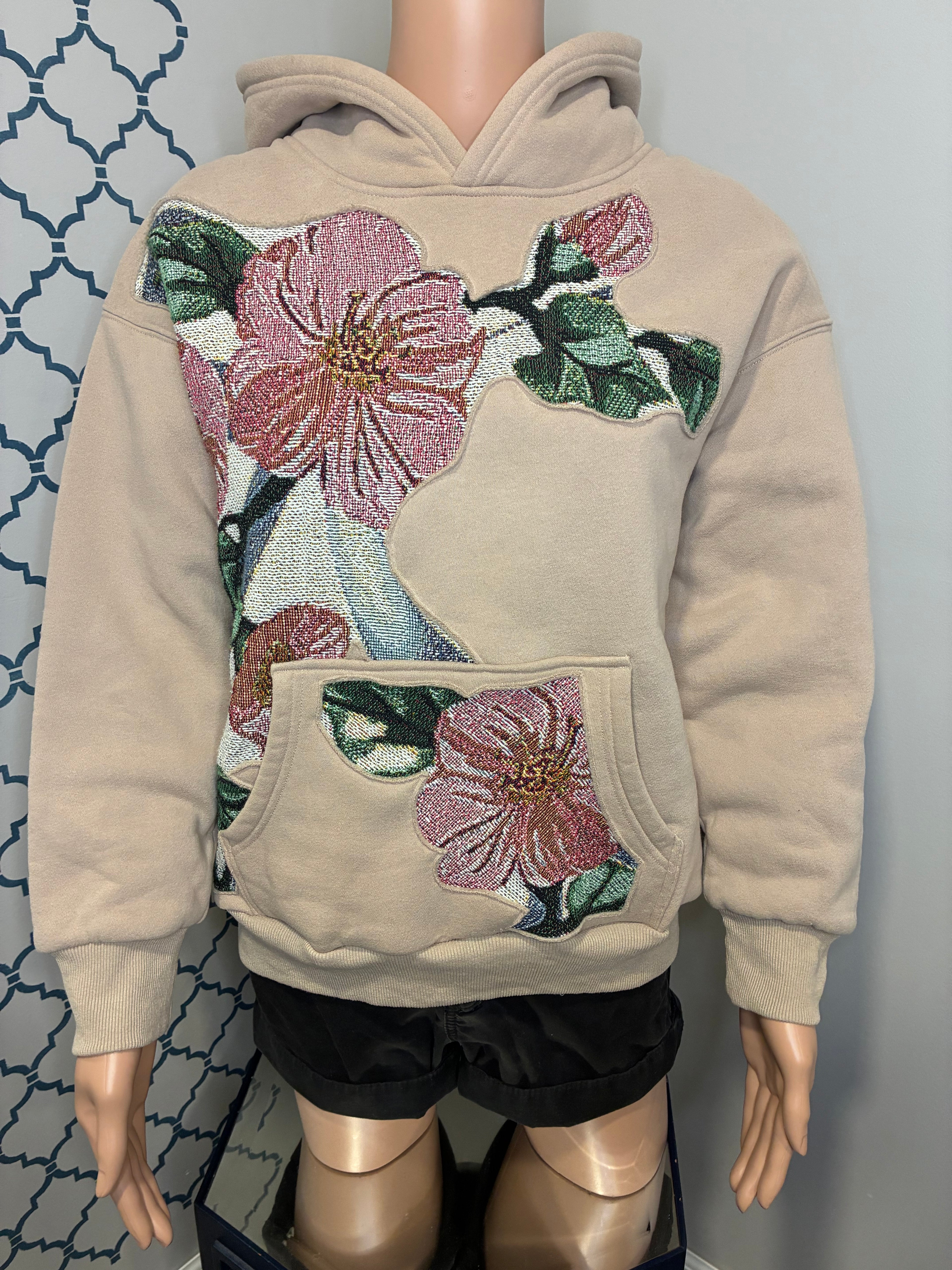 Flowers all Around Hoodie (S) (SOLD)
