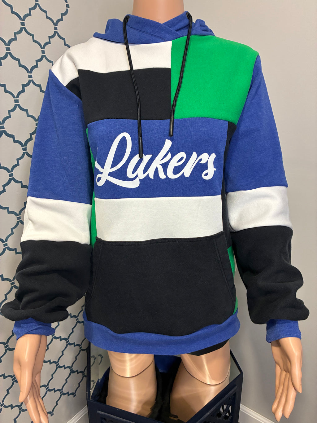 Laker Pride Block Hoodie (L) (SOLD)