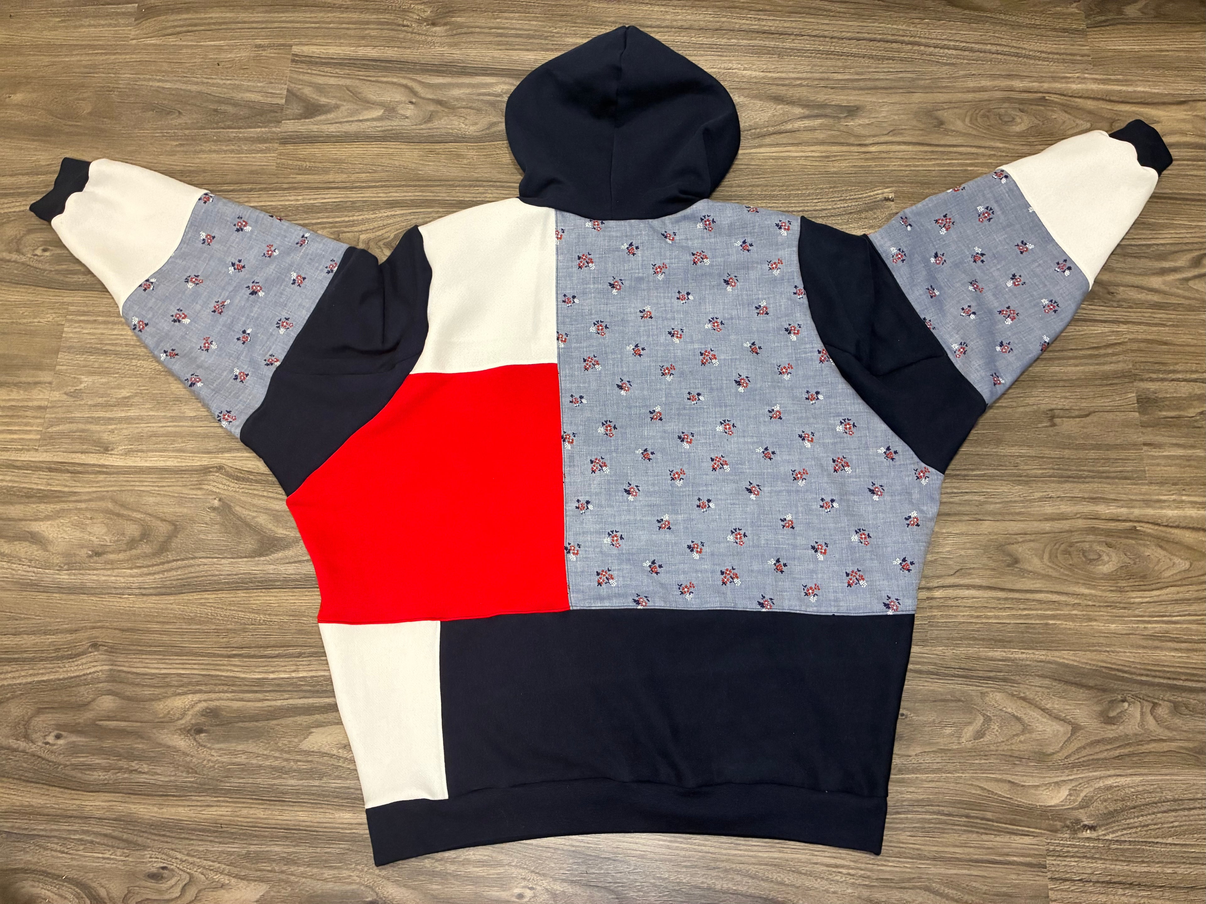 Blue & Bold Hoodie (Lg)