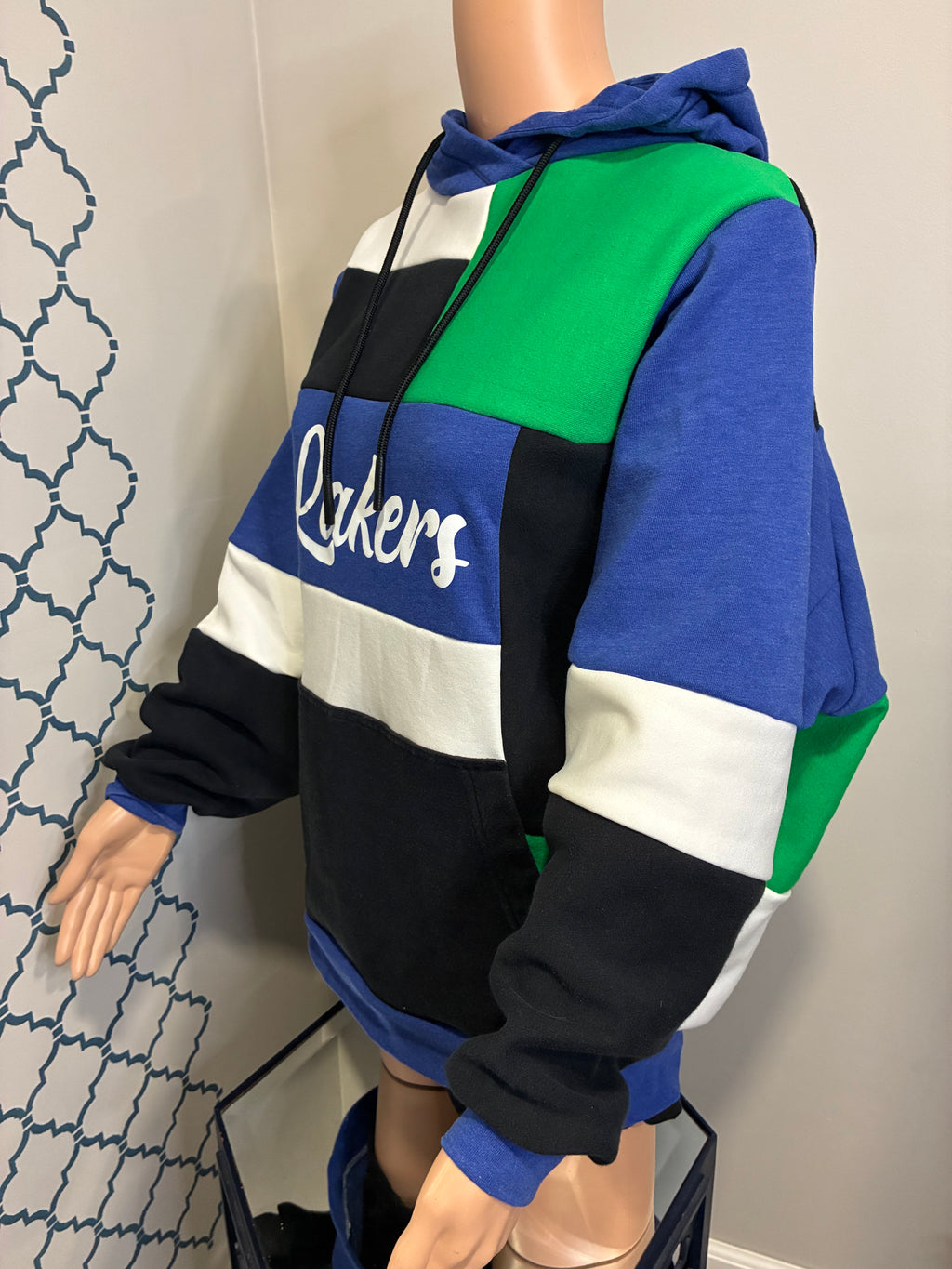 Laker Pride Block Hoodie (L) (SOLD)