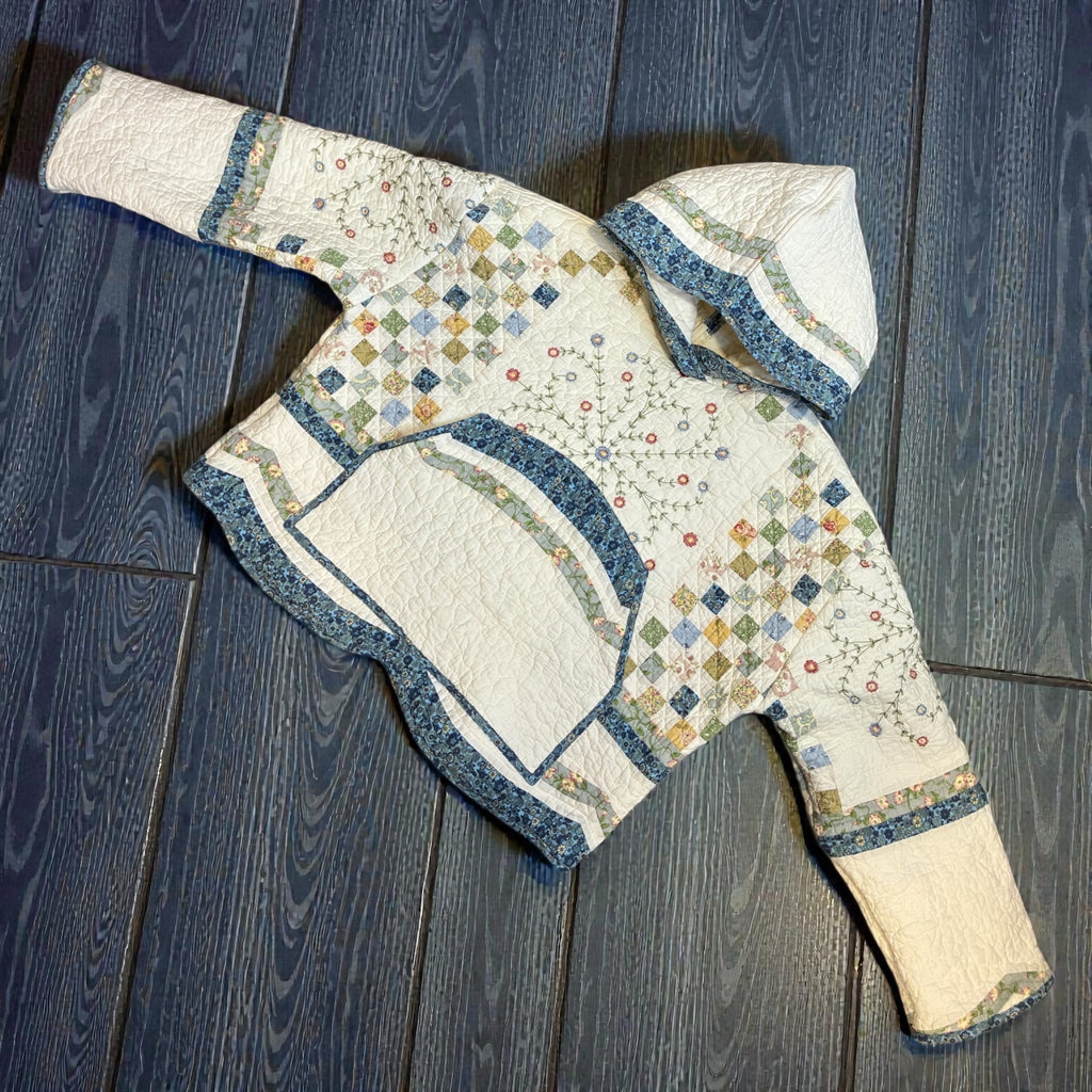 Swedish Quilted Hoodie (XL) - (SOLD)