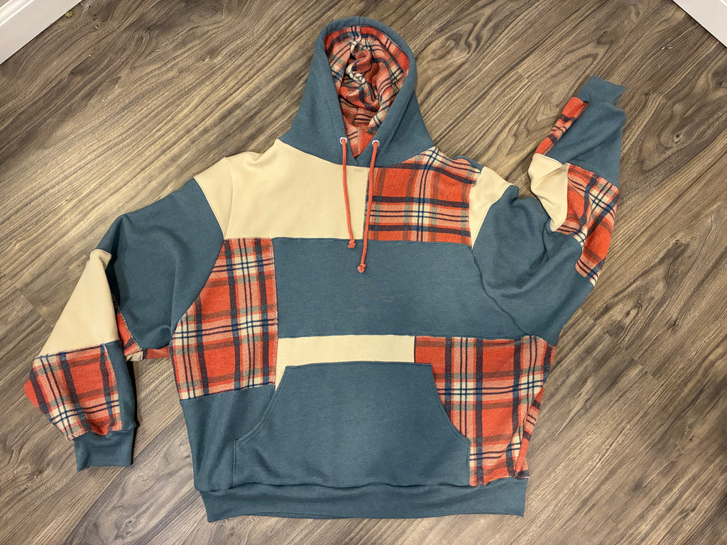 90’s Flannel Sweatshirt (M) (SOLD)