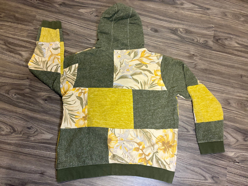 Moss and Flowers Hoodie (M)