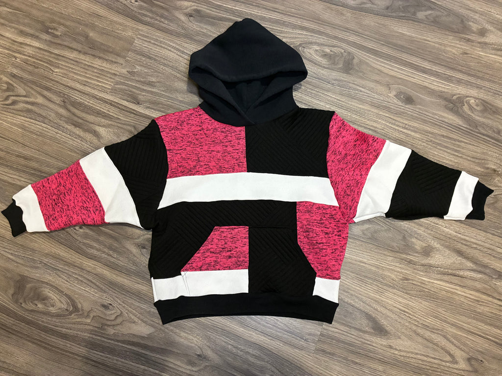 Pink Mosaic Sweatshirt (Child: 3T/4T)