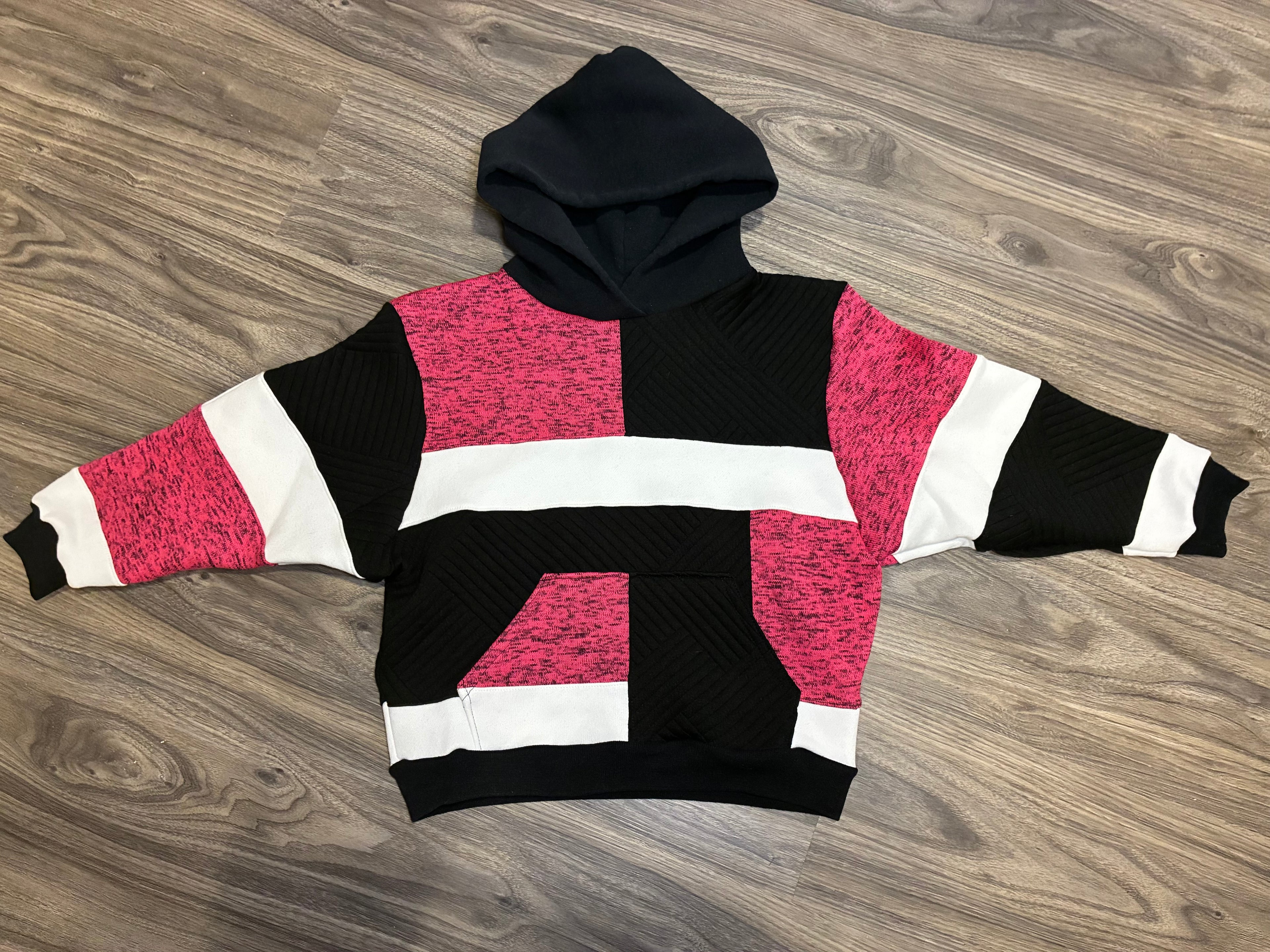 Pink Mosaic Sweatshirt (Child: 3T/4T)