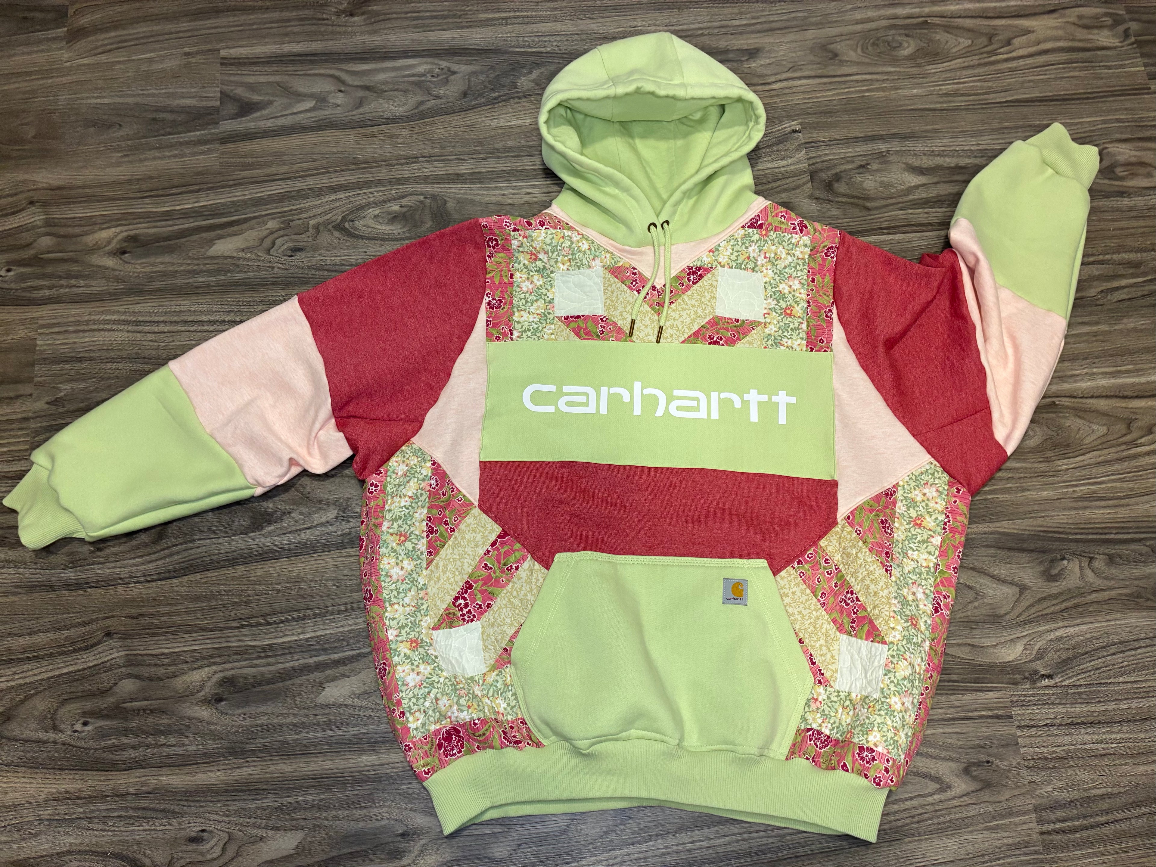 Quilted “Hartt” Hoodie (XL) (SOLD)
