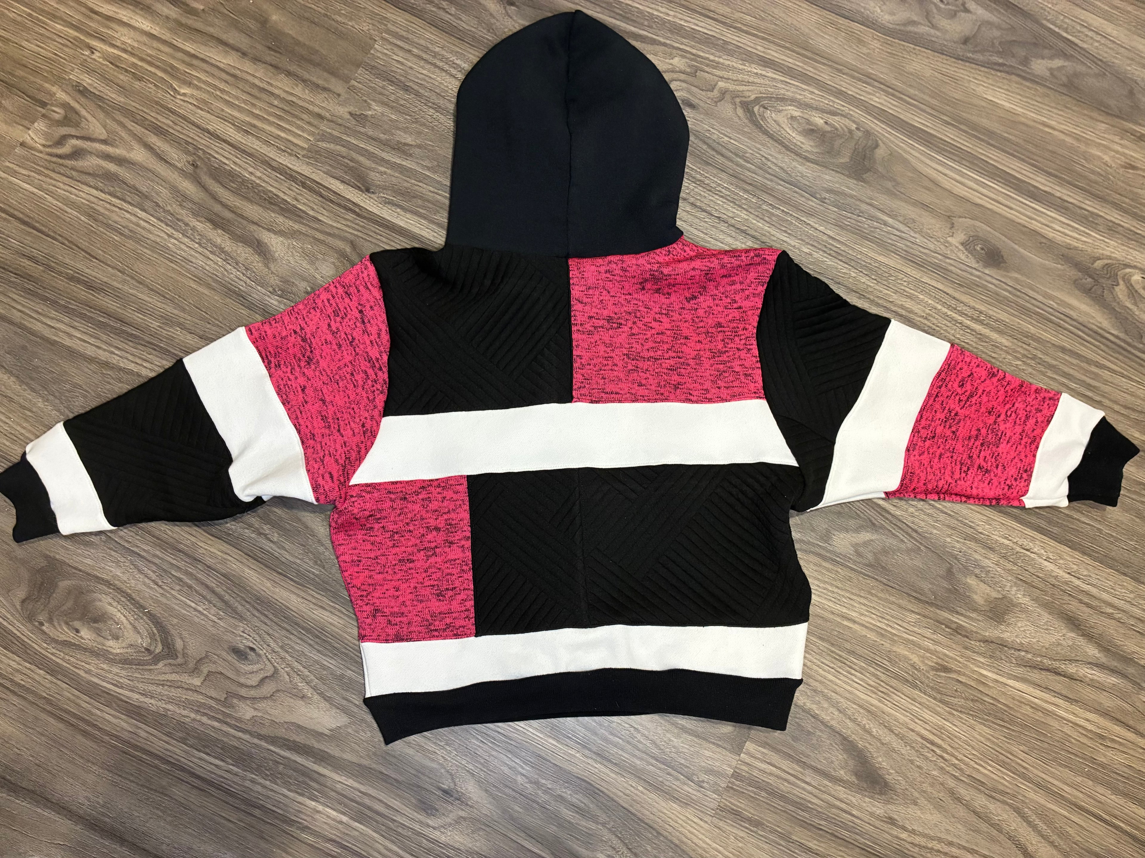 Pink Mosaic Sweatshirt (Child: 3T/4T)