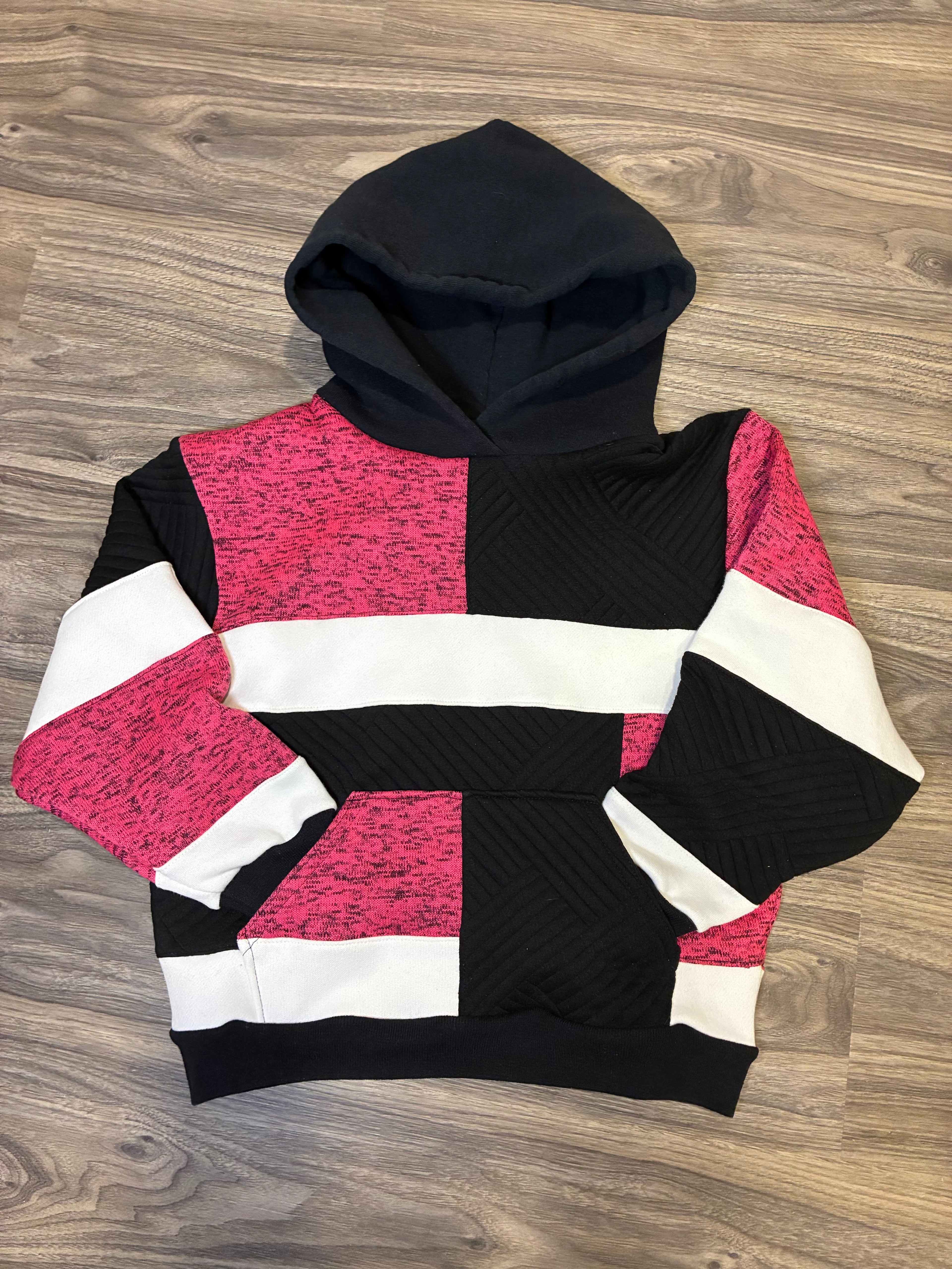 Pink Mosaic Sweatshirt (Child: 3T/4T)